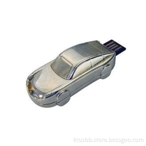 Waterproof Chip Novelty USB Flash Drives , Metal Car Shaped